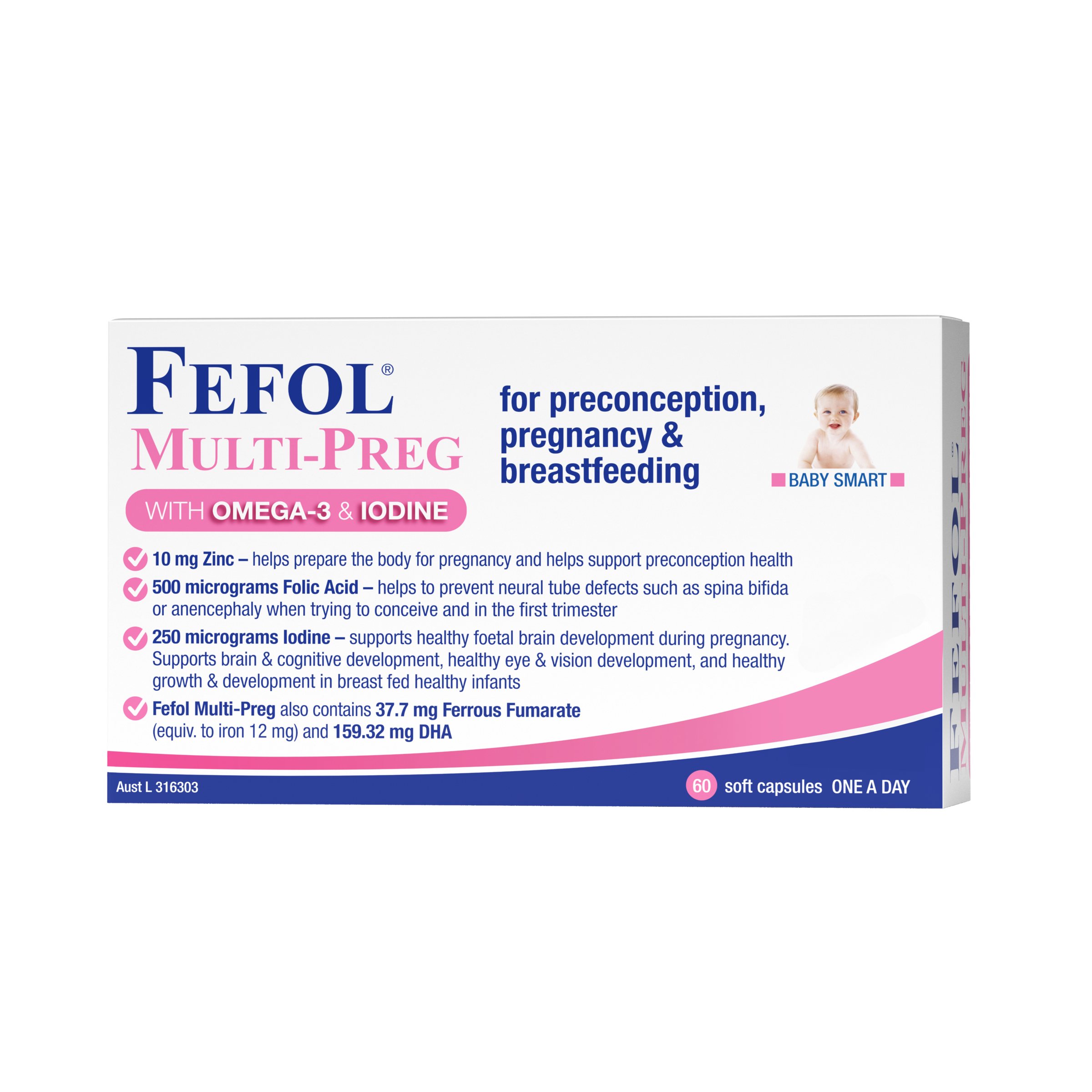 FEFOL MULTI-PREG CAPSULES 60s